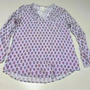 Matilda Jane Lavender Print Top Size Medium